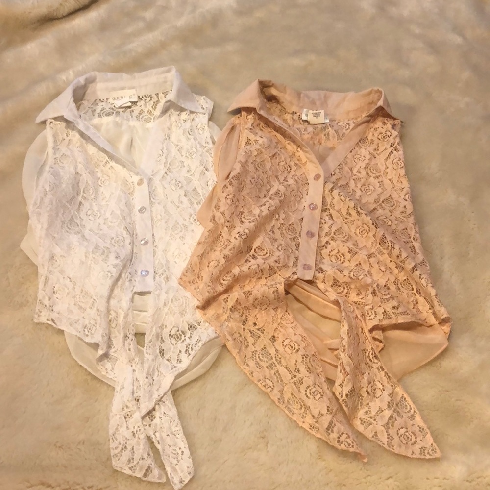 Geri C Lace Blouses